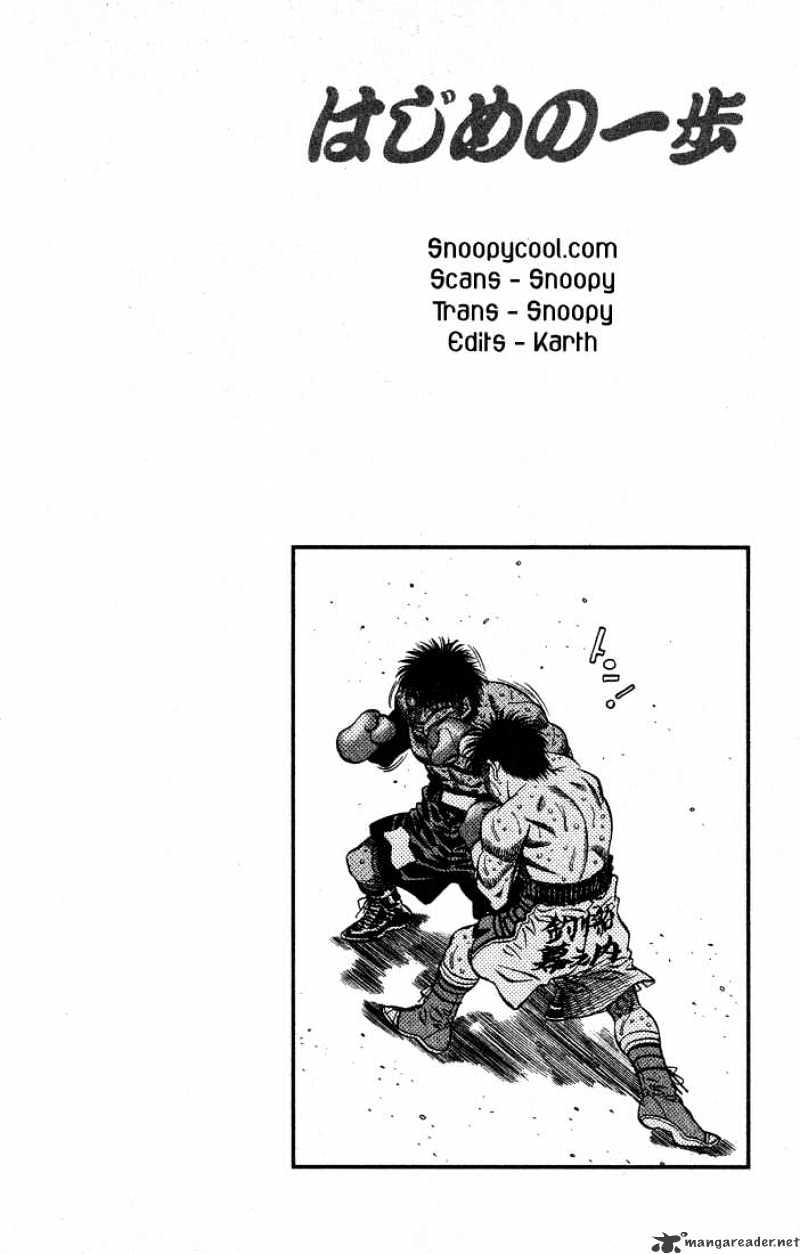 Hajime no Ippo: Fighting Spirit, Chapter 436 image 19